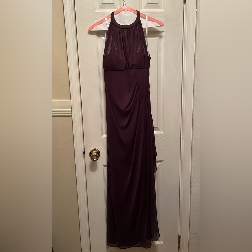 Elegant Purple Evening Gown